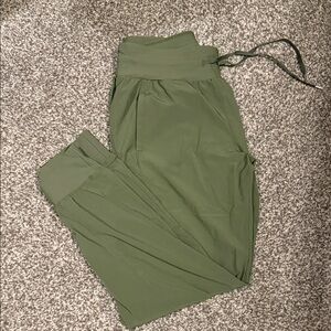 Calia Olive Green Activewear Pants